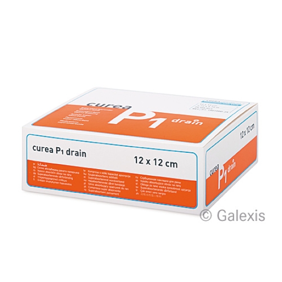 Curea Drainage Superabsorber 12x12cm Steril 50 Stück buy online