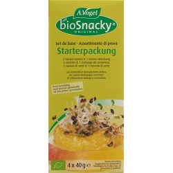 Biosnacky Starter-Packung 4x 40g