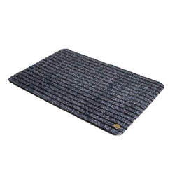 Ha Ra Fussmatte Soft Premium 60x40cm Schwarz/blau
