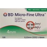 BD Microfine Ultra Pen-Nadeln 4mm 100 Stück