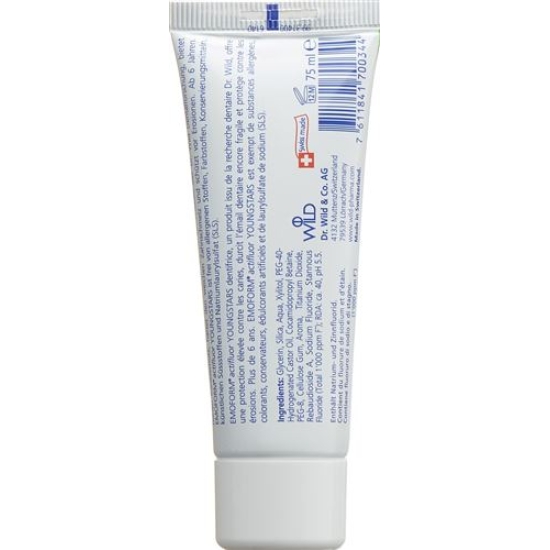 Emoform Youngstars Zahnpaste Tube 75ml buy online