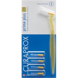 Curaprox CPS 09 prime start + UHS 409 & 470 holders with yellow cap