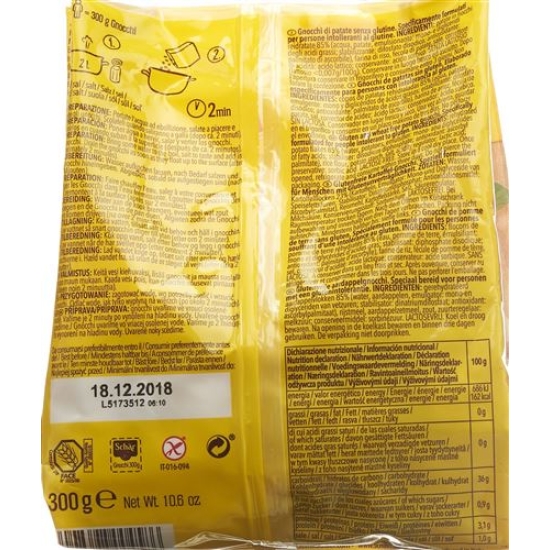 Schär Gnocchi Di Patate Glutenfrei 300g buy online