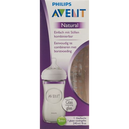 Avent Naturnah-Flasche 240ml Glas buy online