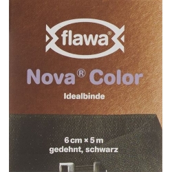 Flawa Nova Color ideal bandage 6cmx5m black