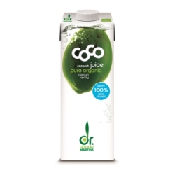 Dr Martins Coco Drink Pur Bio Pet 330ml