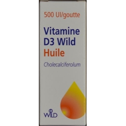 Vitamin D3 Wild Oil 500 IU / ml drops Fl 10