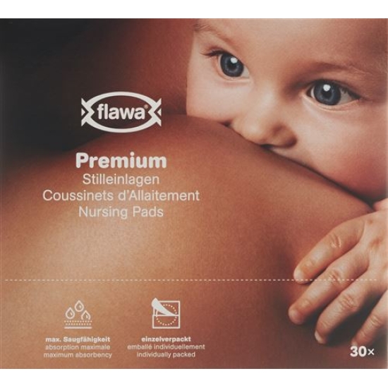 Flawa Loving Mum Classic nursing pads 30 pcs