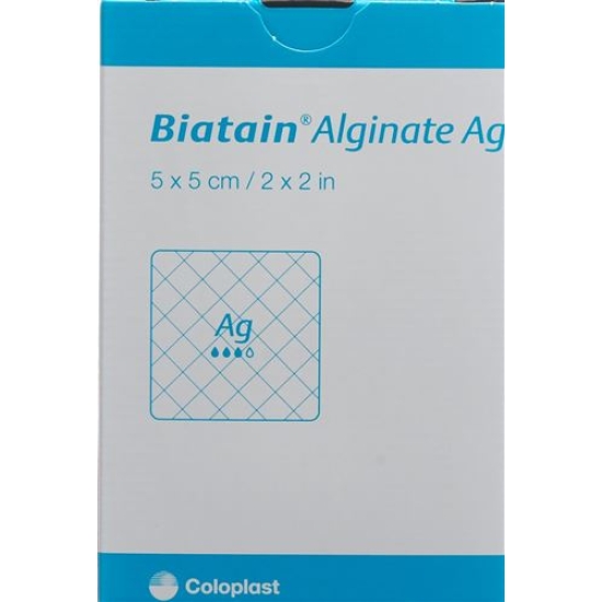 Biatain Ag Alginate 5x5cm 10 pcs