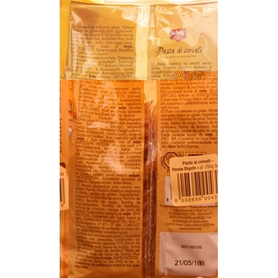 Warping Penne multigrain gluten-free 250 g