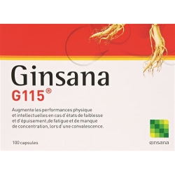 Ginsana hard capsules 100 pcs