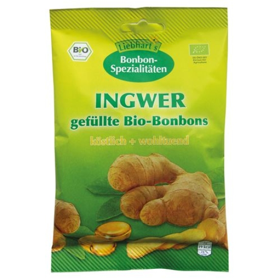 Liebhart Organic candy ginger Battalion 100 g