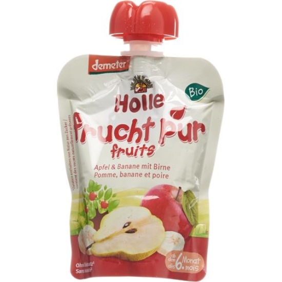 Holle Pouchy Apple & Banana with pear 90 g