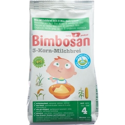 Bimbosan Organic 3-grain milk porridge 280 g