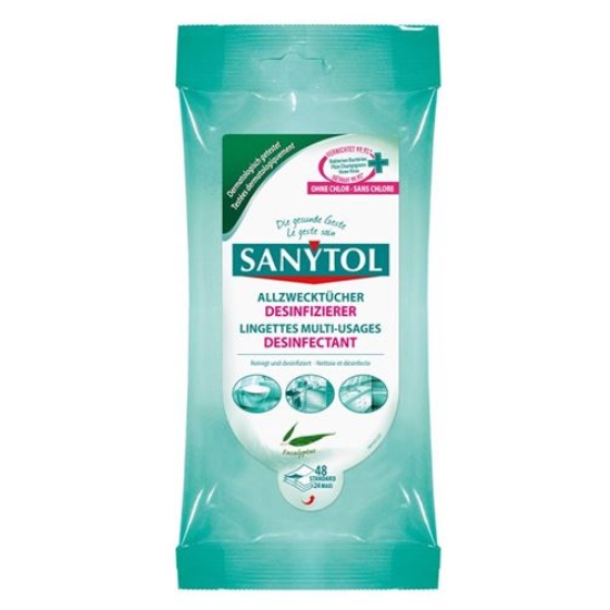 Sanytol Allzwecktücher sanitizer Btl 72 pcs