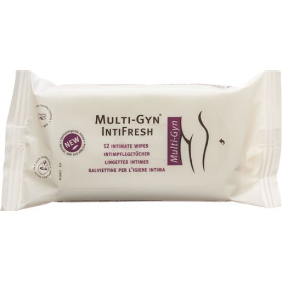 Multi-Gyn IntiFresh Intimate Wipes 15 x 12 pcs