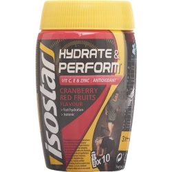 Isostar Hydrate and Perform PLV Red fruits 400 g