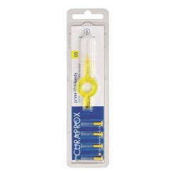 Curaprox CPS 09 prime start + UHS 409 & 470 holders with yellow cap