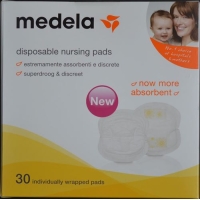 disposable breast pads Medela individually packaged 60 pcs
