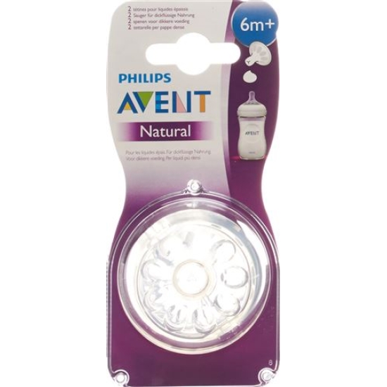 Avent Philips Naturnah sucker Y for follow-on formulas 2 pcs