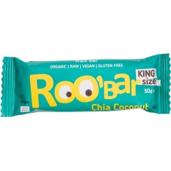 Roobar raw bar Chia Coconut 16 x 50 g