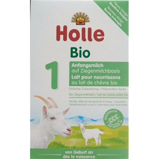 Holle Organic Infant Formula 1 from goat milk 400 g