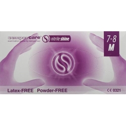 Sempercare Nitrile Shine M sterile powder free 200 pcs