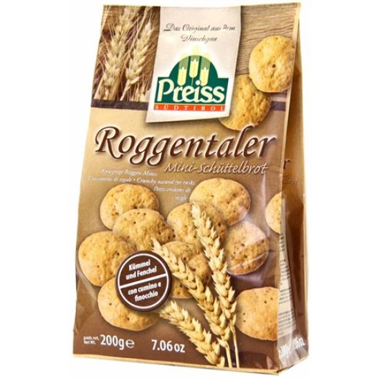 Preiss Rogge Taler crispy rye-minis 200 g