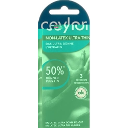 Ceylor Non Latex Condoms Ultra Thin 3 pieces