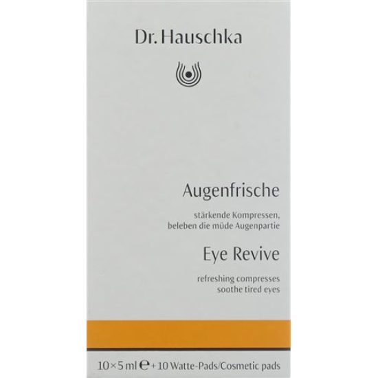 Dr. Hauschka cooling eye ampoule 10 x 5 ml