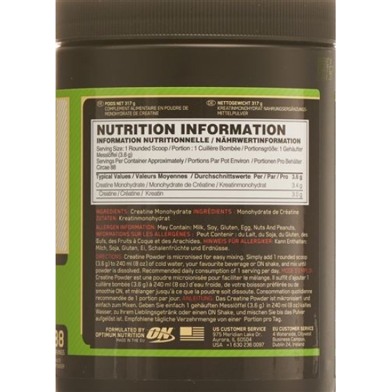 OPTIMUM Creatine Ds 317 g