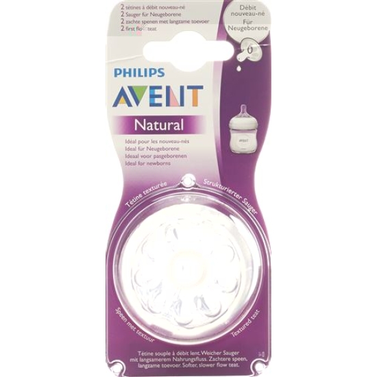 Avent Philips Naturnah sucker for newborns 2 pcs