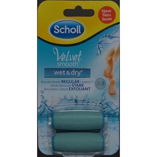 Scholl Velvet Smooth Wet & Dry Refill 2 pcs