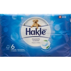 Hakle Klassische Sauberkeit Weiss FSC 24 Stück