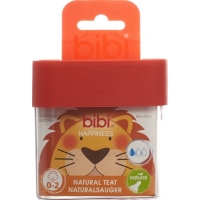 Bibi narrow neck sucker Happiness Natural Silicon 0-2 M SV-A + B
