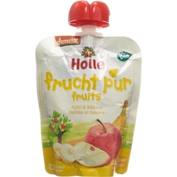 Holle Zebra Beet - Pouchy apple banana beetroot 100 g