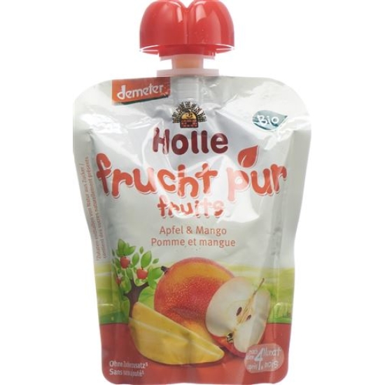 Holle Croco Coco - Pouchy apple mango coconut 100g