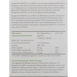 Burgerstein Biotics-G Plv Btl 30 pieces
