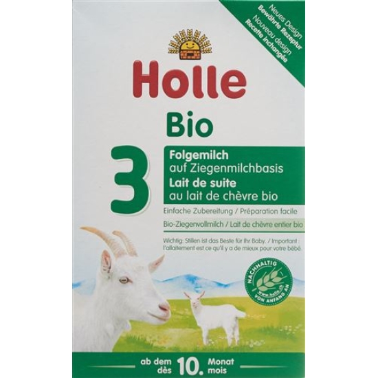 Holle Folgemilch 3 auf Ziegenmilchbasis Bio 400 g