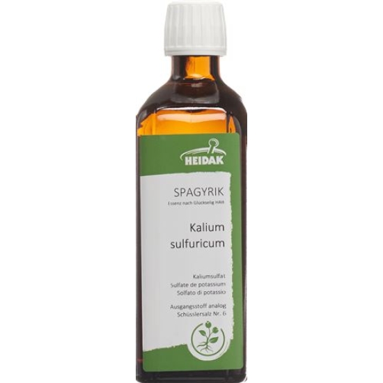 HEIDAK Spagyrik Potassium sulphate Fl 250 ml