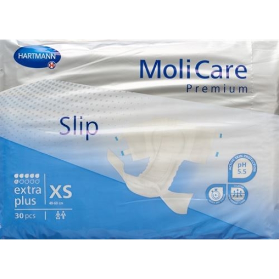 MoliCare slip an extra plus 6 XS blue 4 x 30 pcs