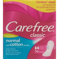 Carefree Cotton Fresh Fragrance 56 pieces
