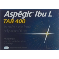 Aspegic ibu L TAB Filmtabl 400 mg of 10 pcs