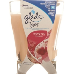 Glade By Brise Premium-Duftkerze I Love You 224g