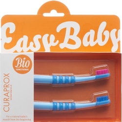 Curaprox Baby Zahnbürste Blau Doppelpack 2 Stück