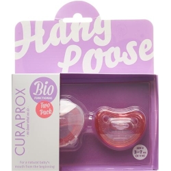 Curaprox Baby Schnuller Grösse 0 Rosa Single