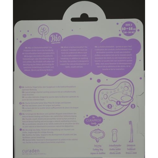 Curaprox Baby Schnuller Grösse 2 Rosa Single buy online