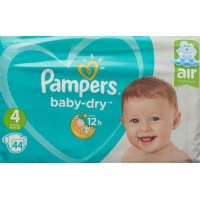 Pampers Baby Dry Grösse 4 9-14kg Maxi Sparpack 46 Stück