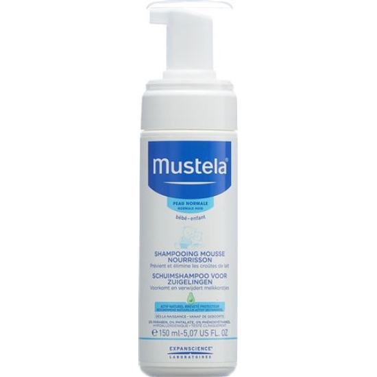 Mustela Schaum Shampoo Säuglinge Normale Haut 150ml buy online