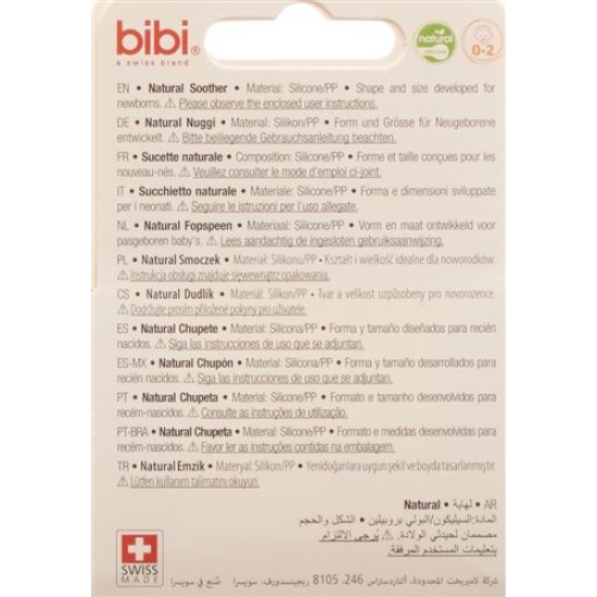 Bibi Nuggi Happiness Natsil 0-2 Monate Pink buy online